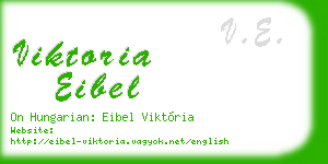 viktoria eibel business card